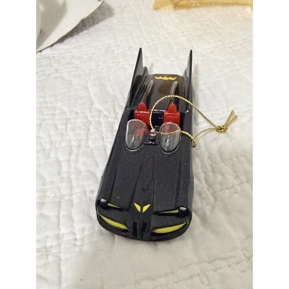 Vintage Kurt S. Adler Holiday Batman Dc Comics Batmobile Ornament